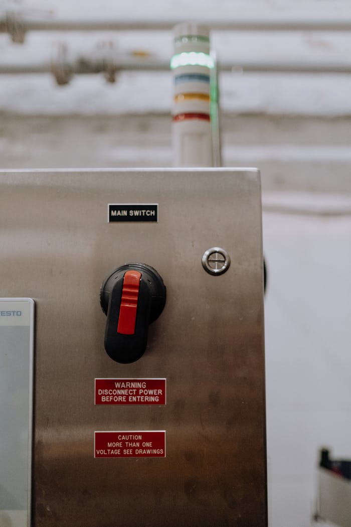 Main Switch of a Machine